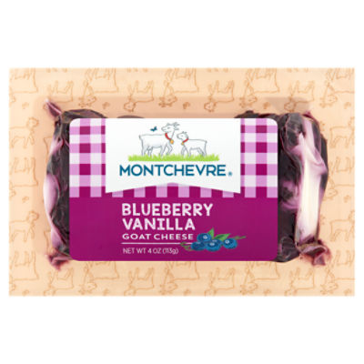 Montchevre Blueberry Vanilla Goat Cheese, 4 oz, 4 Ounce