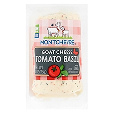 Montchevre Goat Cheese Log With Sun-Dried Tomato & Basil, 4 Ounce
