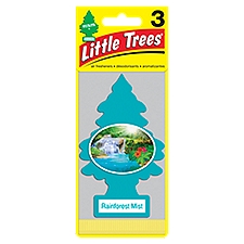 Little Trees Rainforest Mist, Air Fresheners, 3 Each