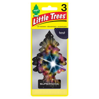 Little Trees Supernova Air Freshner, 3 count