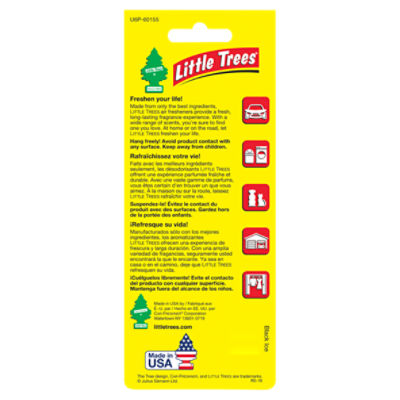 LITTLE TREES in a Can Black Ice Spray Air Freshener in the Air Fresheners  department at