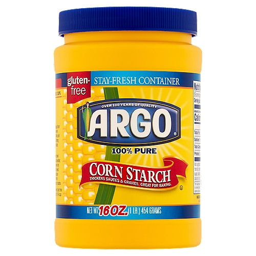 Argo 100% Pure Corn Starch, 16 oz