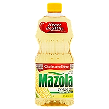 Mazola 100% Pure, Corn Oil, 40 Fluid ounce