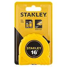 Stanley 16' Measuring Tape, 1 Each