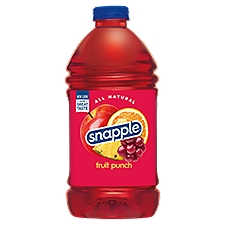 Snapple Fruit Punch Juice Drink, 64 fl oz bottle