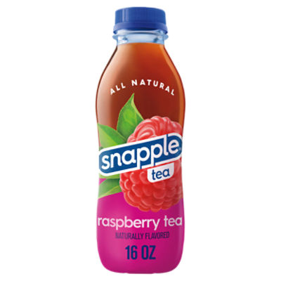Snapple Raspberry Tea, 16 fl oz recycled plastic bottle