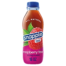 Snapple Raspberry Tea, 16 fl oz recycled plastic bottle