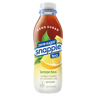 Snapple Zero Sugar Lemon Tea, 16 fl oz - Fairway