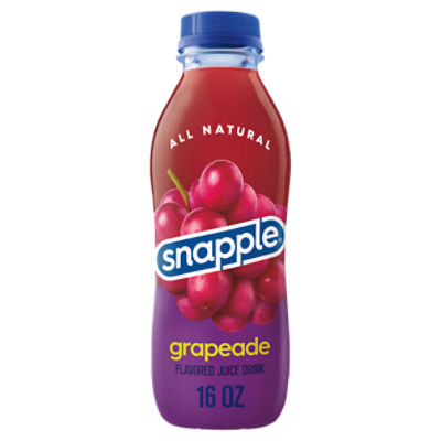 Snapple Grapeade, 16 fl oz recycled plastic bottle - Fairway