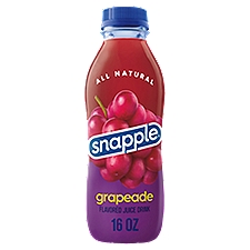 Snapple Grapeade, 16 fl oz recycled plastic bottle