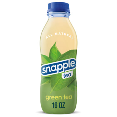 Snapple Green Tea, 16 fl oz recycled plastic bottle