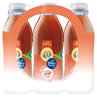 Snapple Diet Peach Iced Tea, 16oz Bottle (Pack of 8, Total of 128 Fl Oz) 16