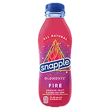 Snapple Elements Fire Dragon Fruit Flavored, Juice Drink, 15.9 Fluid ounce