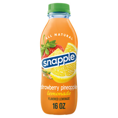 Snapple Strawberry Pineapple Lemonade, 16 fl oz bottle