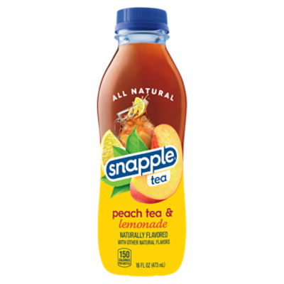 Snapple Lemonade & Peach Tea, 16 fl oz