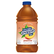 Snapple Zero Sugar Peach, Tea, 64 Fluid ounce