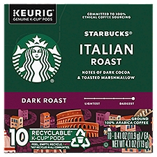 Starbucks Italian Dark Roast Ground Coffee, 4.1 Ounce