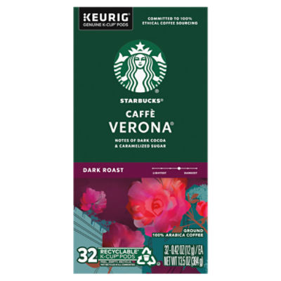 Starbucks caffe hotsell verona k cups