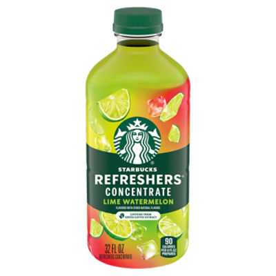 Starbucks Refreshers Lime Watermelon Concentrate, 32 fl oz