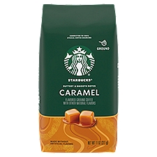 Starbucks Caramel Flavored Ground Coffee, 11 oz