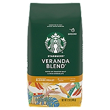 Starbucks Blonde Veranda Blend Ground Coffee, 12 Ounce