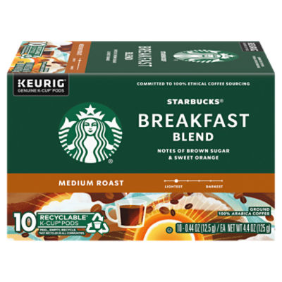 Starbucks® Sweetened Vanilla Iced Coffee K Cup® Pods 10 Ct Box