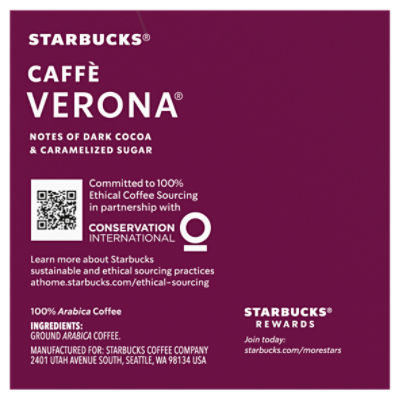 Starbucks k cups outlet verona