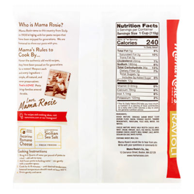 Mama Rosie's Original Cheese Ravioli, 12 oz - The Fresh Grocer