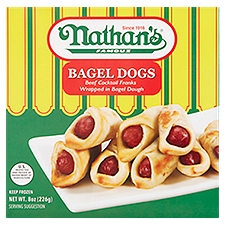 Nathan's Famous Bagel Dogs, 8 Ounce