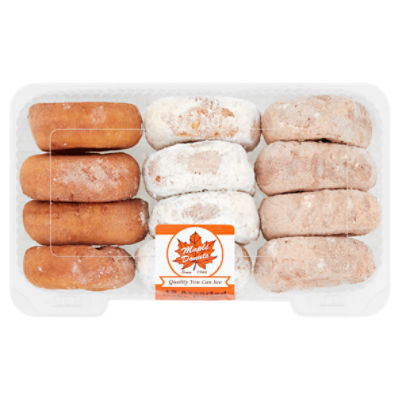 Maple Donuts Assorted Donuts, 12 count, 21 oz, 21 Ounce