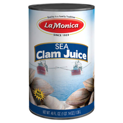 La Monica Sea Clam Juice, 46 fl oz