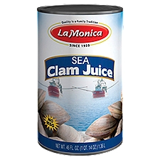 La Monica Sea Clam Juice, 46 Fluid ounce