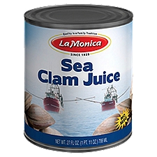 La Monica Sea Clam Juice, 27 Fluid ounce