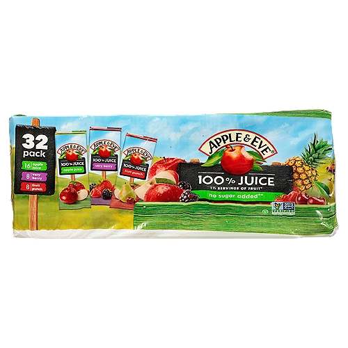 Apple&Eve 100% Juice Variety Pack