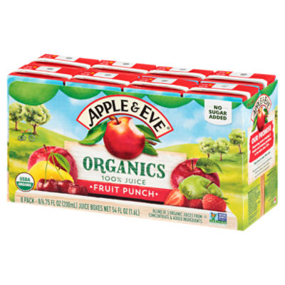 Glass Of Fresh Organic Apple Juice With Green Apples In Box On