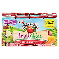 Apple & Eve Fruitables Apple Harvest Juice, 6.75 fl oz, 8 count