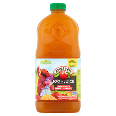 Apple & Eve Elmo & Abby's Mango Strawberry 100% Juice, 64 fl oz, 64 Fluid ounce