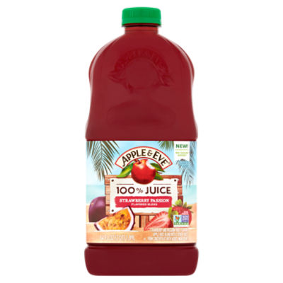 Apple & Eve Strawberry Passion Flavored Blend 100% Juice, 64 fl oz