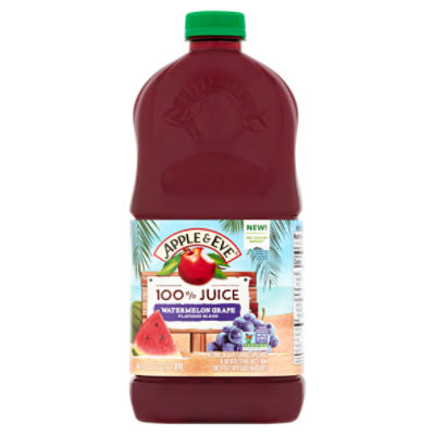 Apple & Eve Watermelon Grape Flavored Blend 100% Juice, 64 fl oz