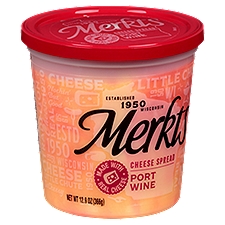 Merkts Port Wine, Cheese Spread, 12.9 Ounce