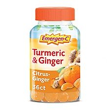 Emergen-C Turmeric & Citrus-Ginger Dietary Supplement, 36 count
