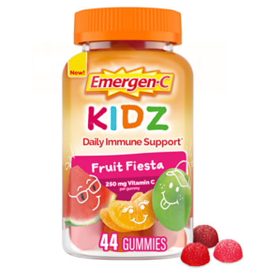 EmergenC Kidz Daily Immune Support Dietary Supplements, Flavored