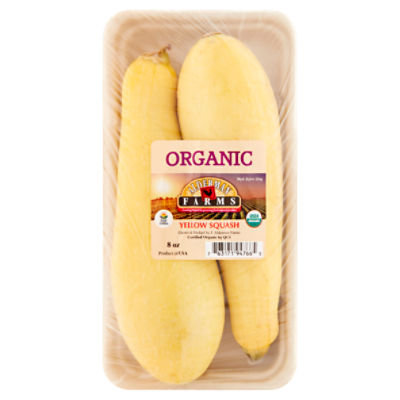 Alderman Farms Organic Yellow Squash, 8 oz