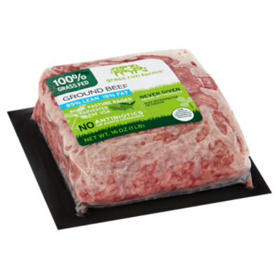 Ground Beef 85/15, Grass Fed, 1lb – Chop Box