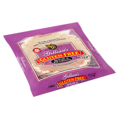 Gillian's GlutenFree Quiche & Pie Crusts, 2 count, 16 oz Fairway
