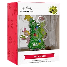 Hallmark Christmas Ornament (Dr. Seuss's How the Grinch Stole Christmas! Grinch With Cindy Lou Who)