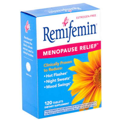 Remifemin Menopause Relief Dietary Supplement, 120 count