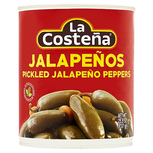 La Costeña Pickled Jalapeño Peppers, 25.9 oz
