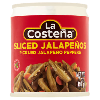 La Costeña Sliced Pickled Jalapeño Peppers, 7 oz