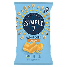 Simply 7 Quinoa Chips Cheddar, 3.5 Ounce